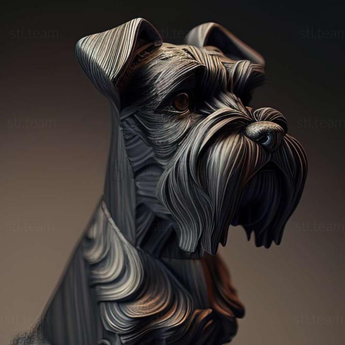 Zwergschnauzer dog